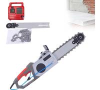 Scie À Chaîne Portative Pour Béton, 5800/6500 W, Chaîne Diamantée Haute Performance 6000 Tr/min, Profondeur De Coupe 35,5/48 Cm, Pour La Découpe Du Béton, Des Barres D'acier.(48cm,1*blade)