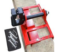 Scie à chaîne pour scierie | Accessoire de scie à bois avec guide en acier - Guide vertical portable en acier pour la production de bûches dans la menuiserie et les ateliers en bois