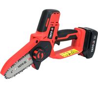 Scie à chaîne sans fil 4" / 10 cm, 18V (1xBatterie+Chargeur)