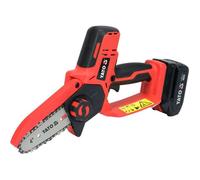 Scie à chaîne sans fil - YATO - 18V 4"" - Batterie 2Ah - Chargeur rapide - Compacte 1,1 kg