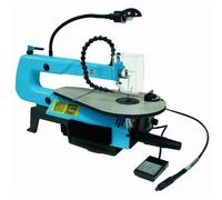 Leman Machine Scie à chantourner SAC407 400 mm 90 W avec pédale