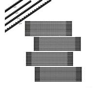 Scie à chantourner à extrémité plate de 12,7 cm fabriquée en acier à haute teneur en carbone pour une performance fiable et une durabilité (48 pièces)