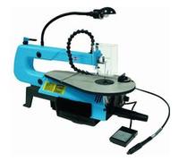 Leman Machine Scie à chantourner SAC407 400 mm 90 W avec pédale