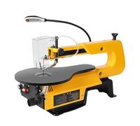 Scie à chantourner à vitesse variable, scie à découper électrique avec table inclinable de 0 à 45°, port d'extraction de poussière, scie à fil alternatif pour le travail du bois(Advanced)