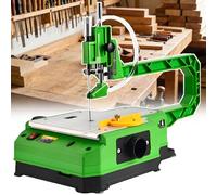 Scie À Chantourner Électrique Portable À Vitesse Variable Avec Éclairage Led Multidirectionnel Et Système D'aspiration Des Poussières, 6/7 Réglages, Scie Sauteuse Électrique 56blades