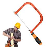 Scie à chantourner, scie à chantourner pour le travail du bois,Scie à profonde - à cadre pour la coupe du bois, caoutchouc et métal mou, outil de travail, outil à main p