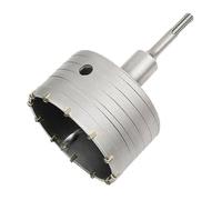 Scie à Cloche Trépan Béton avec Adaptateur SDS Plus 110 mm Pour Brique Béton Ciment Pierre 100mm+110mm SDS Plus Adaptateur