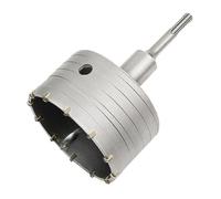Scie à Cloche Trépan Béton avec Adaptateur SDS Plus 110 mm, Pour Brique Béton Ciment Pierre (100mm+110mm SDS Plus Adaptateur)
