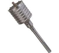 Scie à Cloche Trépan Couronne Carotteuse à Sec SDS MAX 30-160 mm diamètre complet pour marteau perforateur 150 mm (16 tranchants) SDS MAX 220 mm