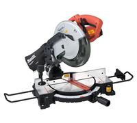 Scie à coupe d'onglet filaire rouge - 1500 W - Ø 255 mm - cord alim 2,5 m - 14,7 kg
