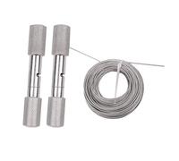 Scie à découper en corne de mouton, scie manuelle durable en acier inoxydable avec poignées ergonomiques | Scie à fil polyvalente pour aventures en plein air, camping, jardin, ferme,