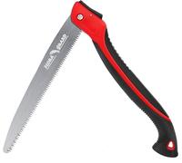 Scie à Elaguer 30 cm, scie à élaguer robuste en acier SK5 de qualité supérieure, scie à main pour camping dans le bois, scie elagage avec dents de rasage 3D