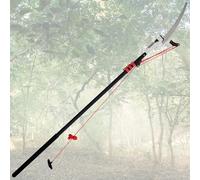 Scie à élaguer， Élagueur télescopique, scie à perche extensible à longue portée, ébrancheur for l'élagage et la taille des branches et des feuilles(24ft)
