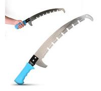 Scie À Élaguer Fast & Easy FISHTEC Lame Acier SK7 HRC 40-50 Structure 3D Dentelée 40x12 cm Coupe Rapide Précise Jardin Gris G