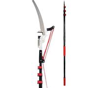 Scie à élaguer, Scies à perche télescopiques, élagueuse télescopique professionnelle, scie d'élagage extensible, jardinage, aménagement paysager, scie à branches, outils de coupe(24ft)