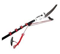 Scie à Élaguer Télescopique, Scie Télescopique, Élagueur d'arbres extensible à longue portée, scie à perche for aménagement paysager for le sciage et le cisaillement(5.4m/18ft)