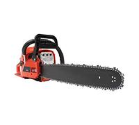 Scie à essence 2,2 kW 52 cm³ - Moteur 2 temps - Scie à essence sans fil - 50,8 cm - Pour couper du bois, scier léger et couper les branches - Interrupteur de sécurité