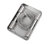 Scie à fil à corne de chèvre en acier inoxydable, corde de 14 m avec poignées fixes, outil de sciage manuel efficace, approvisionnement de ranch, accessoires de bétail pour agriculteurs, bergers et