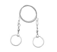 Scie à fil d'acier, fil de scie de survie | Outils de survie d'équipement,Scie à corde, équipement de survie en plein air, acier inoxydable pour couper des arbres, pour la randonnée et la chasse