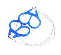 Scie à fil en acier, corde de scie à câble, mini survie avec poignée, tronçonneuse manuelle de poche pour camping, randonnée, voyage, outils de survie