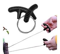 Scie à fil extérieure - scie à fil | Scie à câble de tuyau de moto à engrenage de routard | Outil de coupe de scie à fil | Scie de poche portable | Scie d