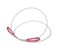 Scie à fil portable - Coupe-brins en acier de 70 cm, dispositif de lames léger à tirer à la main, outil de survie en plein air pliable avec poignée en anneau | Cutter pour camping, sentier forestier