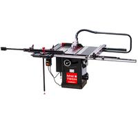 Scie à format professionnelle Harvey avec chariot universel 1,5M diam. 250 mm 1,65kW 230V MW-Tech TZ2M36 + ATZS15