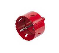 wolfcraft 5475000 - Scie cloche BIM - Diamètre 74 mm - Queue 6 pans 9,50 mm - Profondeur de coupe 40 mm