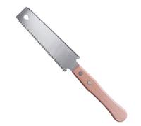 Scie à main japonaise en bois à double tranchant flexible 15,2 cm