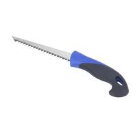 Scie à main SK5 en acier pour le travail du bois avec poignée ergonomique incurvée pour la coupe de panneaux muraux et de bois, lame trempée secondaire avec dents décalées pour