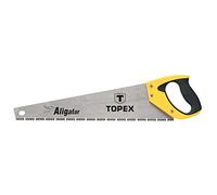 Scie à main TOPEX 450mm aligator 7 tpi coupe rapide