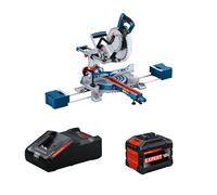 Scie à onglet Ø 254 mm GCM 18V-254 D + 1 Batterie EXPERT 15 Ah + 1 Chargeur EXAL18V-160 BOSCH