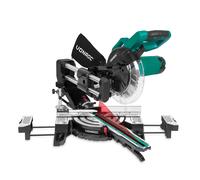 Scie à onglet 2200W - 216mm - Compacte | À onglet radiale avec laser et lampe LED