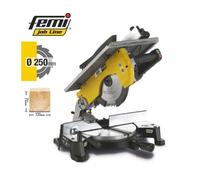 FEMI Scie à onglet bois, 4200 rpm, 1800W, 250mm