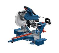 Bosch Professional Scie à onglets filaire GCM 340-305 D (inclus règle de mesure, serre-joint, sac à poussières, bloc de support, lame, clé de serrage)