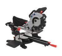 Scie À Onglet Compound Glissante Ø216Mm | Sms216 Sealey Neuf