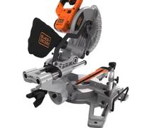 Scie à onglet coulissante BLACK+DECKER 1500W BES701