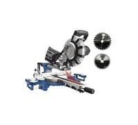 Scheppach Scie à onglet radiale HM216SPX - 210 mm, 2000 W - 2 lames carbure (24 & 48 dents)
