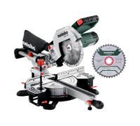 Metabo 613216900 KGS 216 M Tronçonneuse avec fonction d'étirement + lame de scie supplémentaire