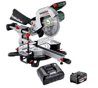 Scie à onglets 18V Ø216 KGS 18 LTX BL 254 (1x4.0Ah ) - METABO 614254920