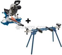 SCIE A ONGLETS RADIALE 2000W 254MM COUPE BOIS SCHEPPACH HM254 + SUPPORT UMF1600