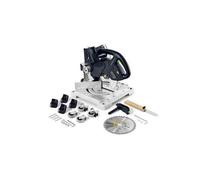 Scie à onglets sans fil SYMMETRIC SYMC 70 4,0 EBI-Plus - FESTOOL - avec 2 batteries 18v 4.0Ah - chargeur - sytainer - 577464