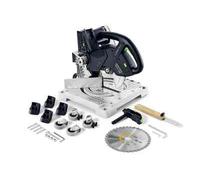 Scie à onglets sans fil SYMMETRIC SYMC 70 4,0 EBI-Plus - FESTOOL - avec 2 batteries 18v 4.0Ah - chargeur - sytainer - 577464