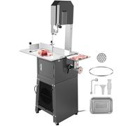 Scie à os de Boucher Électrique Commerciale-VEVOR-550 W-Épaisseur de Coupe de 210 mm pour Supermarché, Restaurant