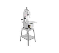 Scie à Os de Boucher Electrique Scie à Ruban Commerciale 1800 W en Inox