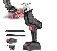 Scie À Os Électrique, Vitesse : 0-3000 Tr/min, Vitesse Réglable, Coupe Tranchante/réutilisée, Poignée Caoutchoutée Antidérapante, Avec Mandrin Autobloquant, Pour Couper Viande/bois,2 blades