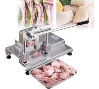 Scie à os manuelle en acier inoxydable, coupe-viande commerciale pour boucherie et chefs efficaces