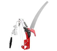 Scie À Perche Élagueuse Coupe-Branches Robuste pour Élagage | Scie D'Élagage Télescopique pour Porche Cour Jardin Pelouse Patio Prairie Palmeraie Jardinage Forêt Haie Aménagement
