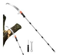 Scie à Perche pour Élagage d'Arbres Coupe-branches Robuste Antidérapant de | Sécateur Manuel à Long Manche pour branches, jardin, cour, terrasse, pelouse, palmiers, jardinage, sylvic