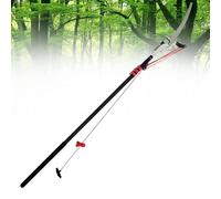 Scie à perche télescopique extensible for aménagement paysager utilisée for l'élagage et la taille des branches feuilles haute altitude(18ft)